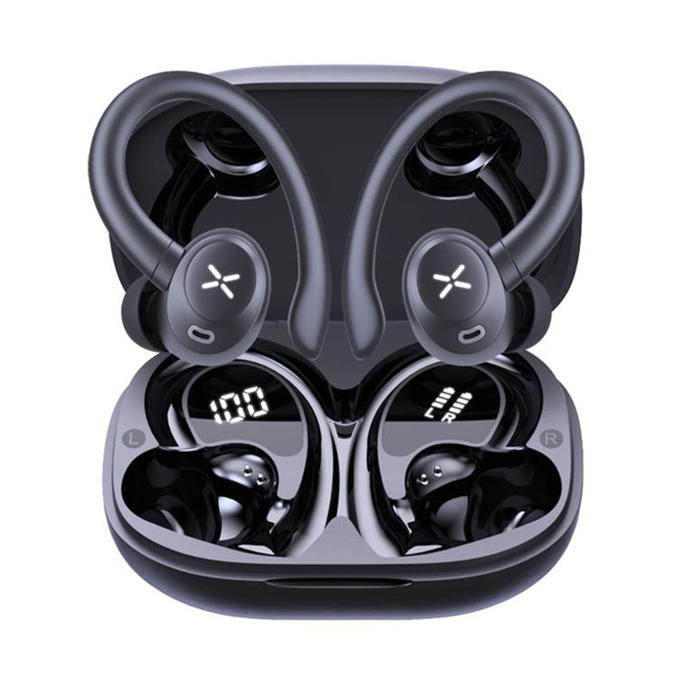 Handsfree Bluetooth Techsuit CW4 AirTune, TWS, Černá