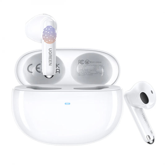 Handsfree Bluetooth UGREEN HiTune H5 WS201, TWS, Bílá