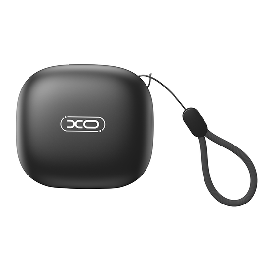 Handsfree Bluetooth XO Design G53, TWS, ANC, Černá