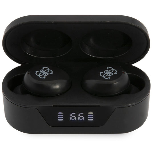 Handsfree Bluetooth Guess Classic Logo, TWS, Černá