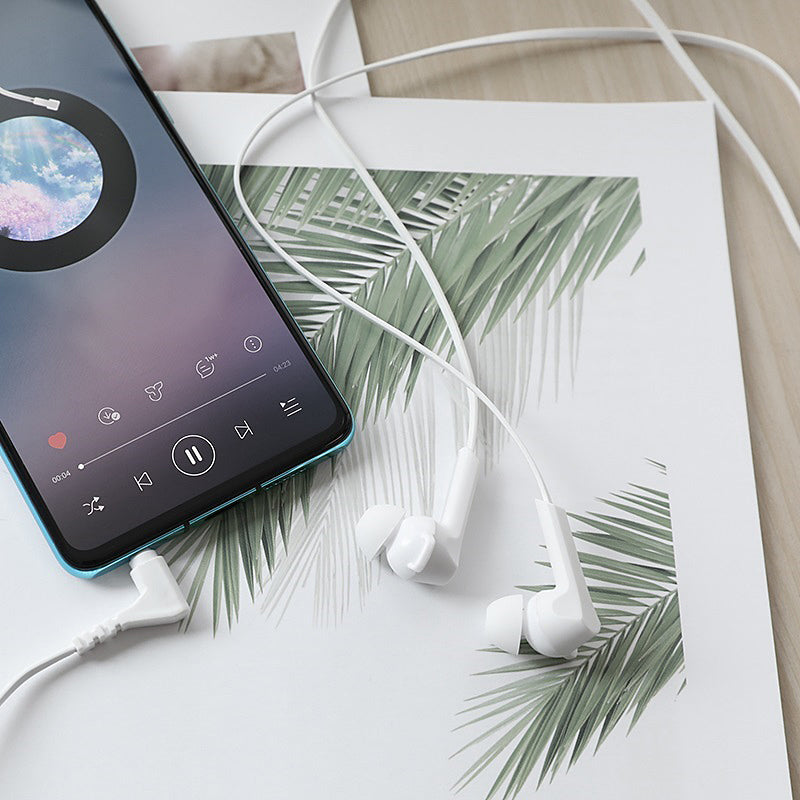 Handsfree 3.5mm HOCO M72 Admire, Bílá