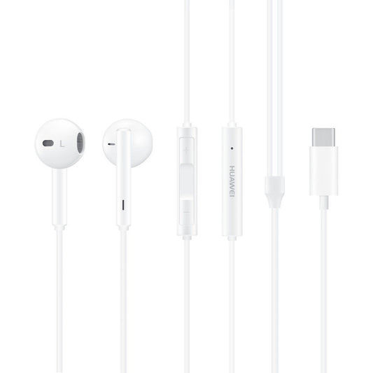 Handsfree USB-C USB-C Huawei CM33, bílá