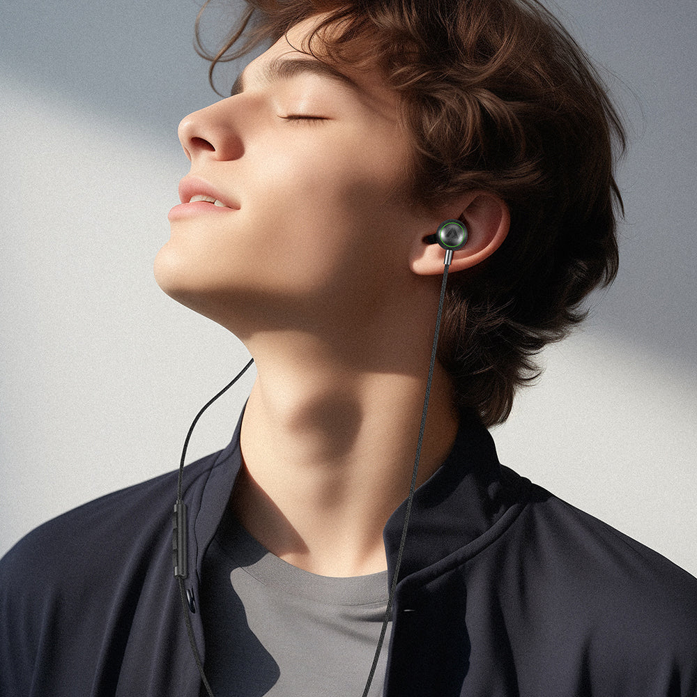 Handsfree USB-C Acefast L5, Černá