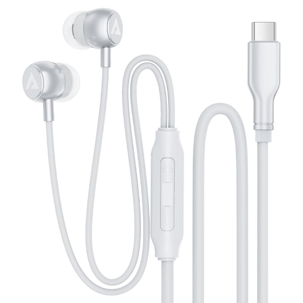 Handsfree USB-C Acefast L8, Šedé