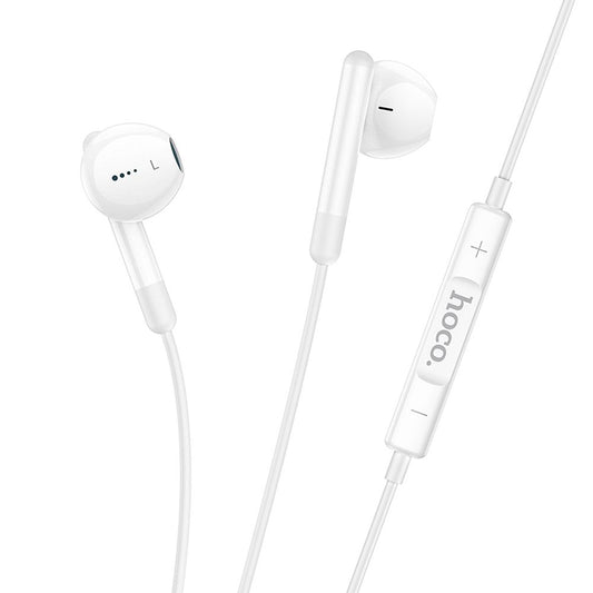 Handsfree USB-C HOCO M93, bílé