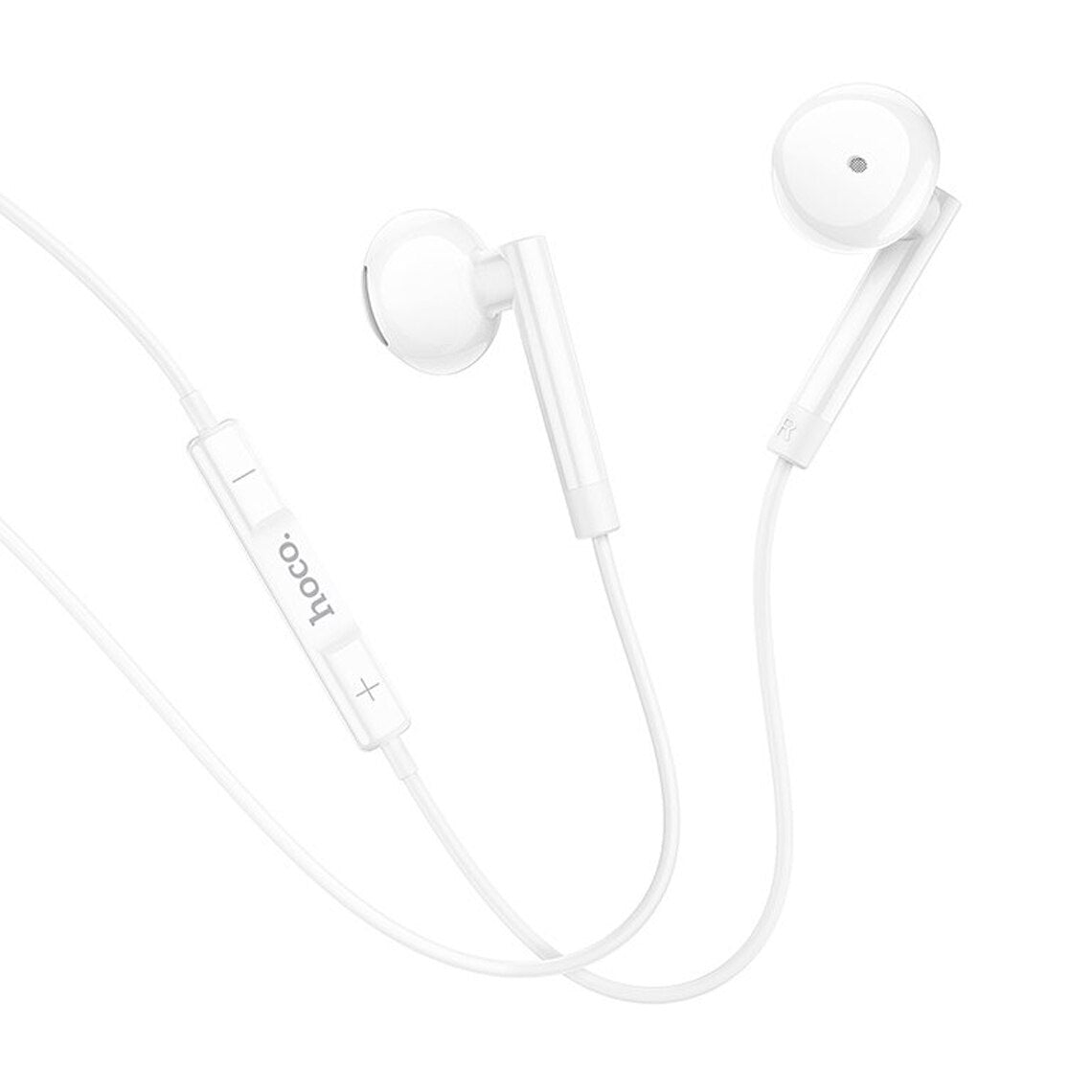 Handsfree USB-C HOCO M95, Bílá
