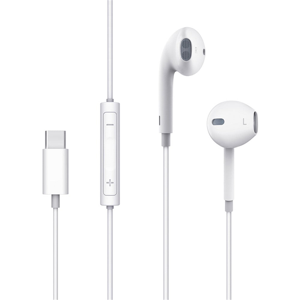 Handsfree USB-C McDodo HP-6071 Element, Bílá
