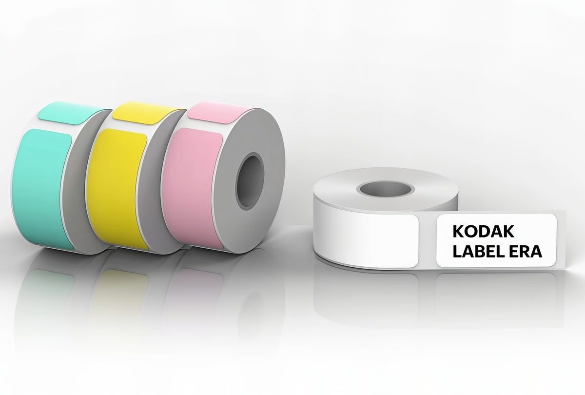 Role samolepicích štítků pro tiskárnu Kodak Label Era, sada 12 kusů