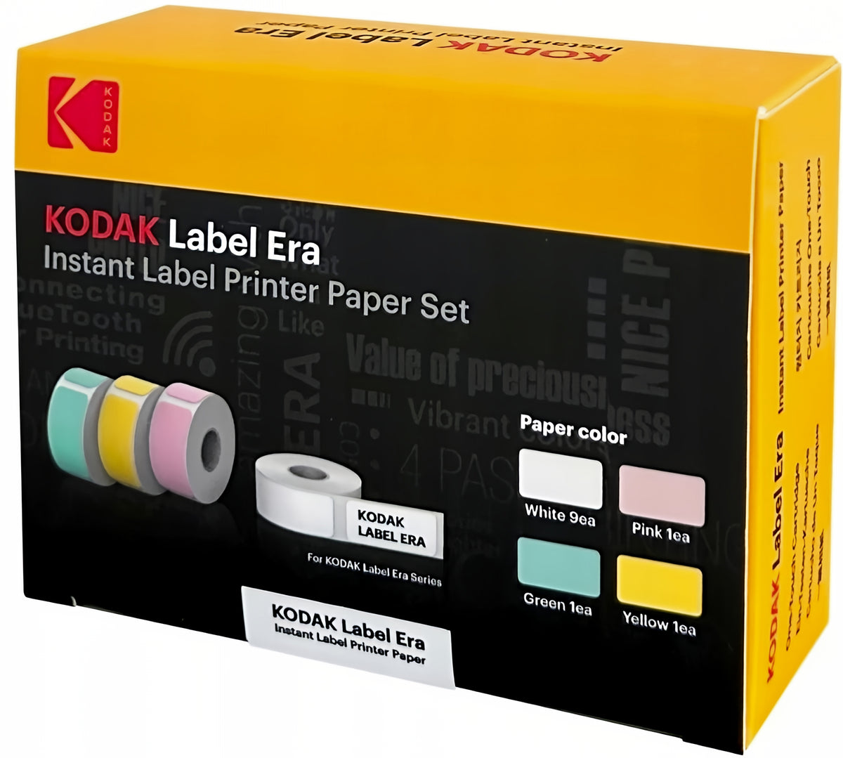 Role samolepicích štítků pro tiskárnu Kodak Label Era, sada 12 kusů