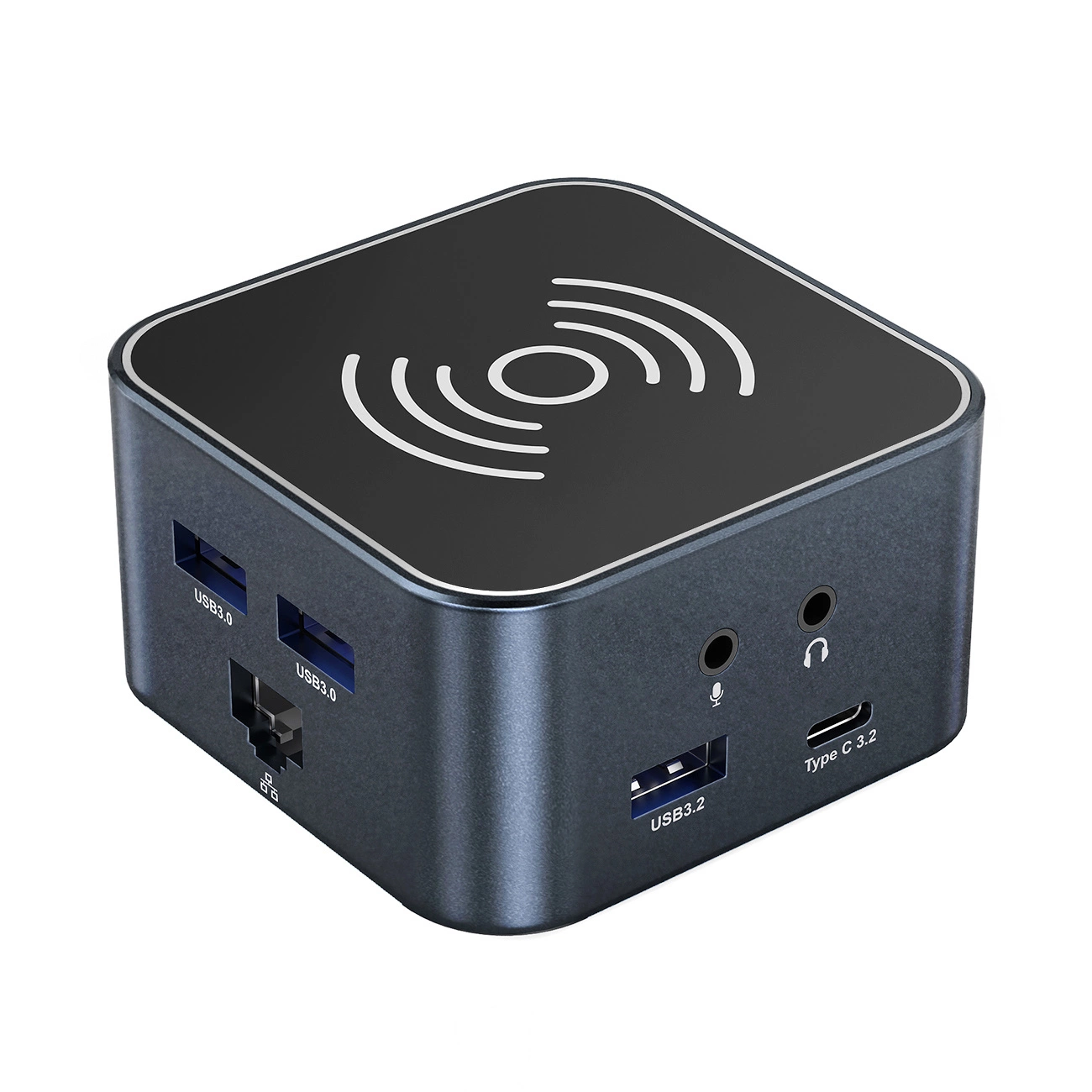 Multifunkční hub WZK WHBC09Y8S, 12v1, Šedý