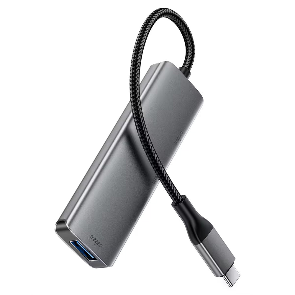 Hub USB-C Acefast J15, 4v1, Šedý