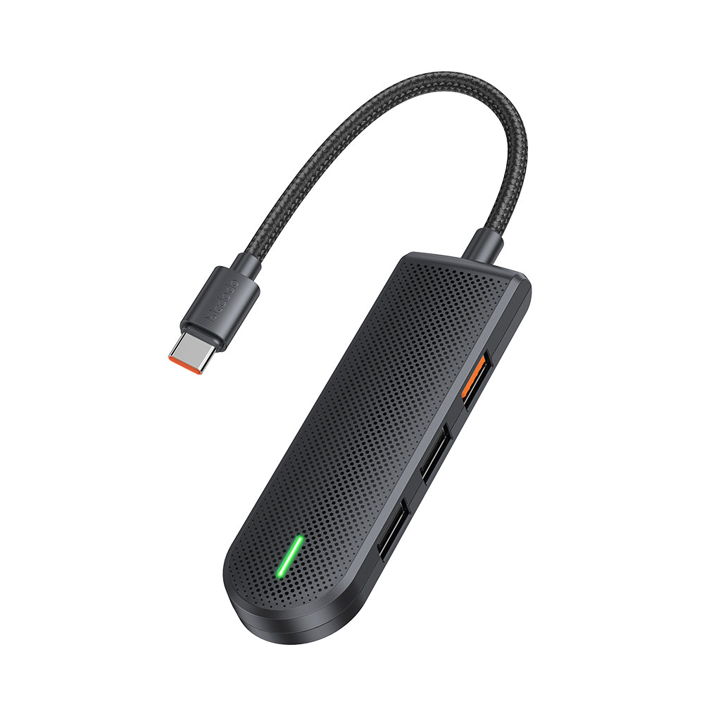 Hub USB-C McDodo HU-1430 Star, 5v1, Černý