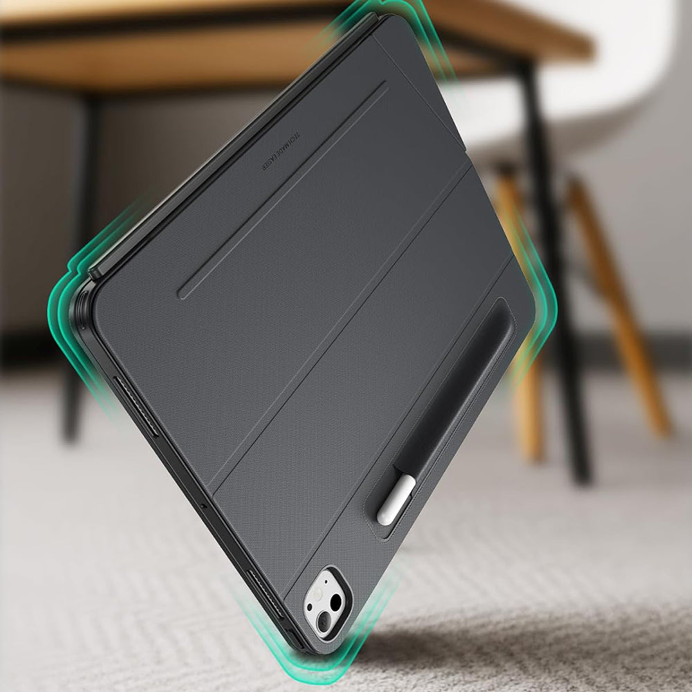 Pouzdro s klávesnicí pro Apple iPad Pro 11 (2024), ESR, Shift, Šedé