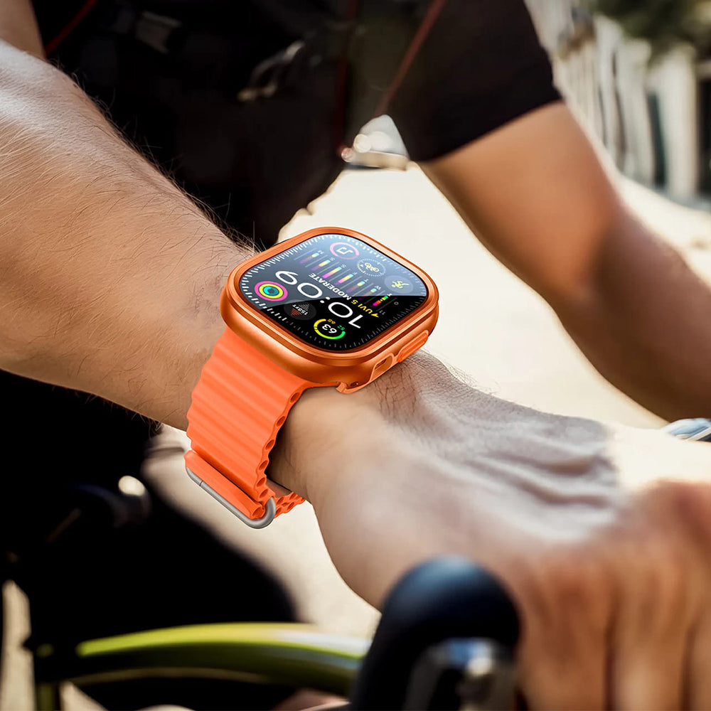 Pouzdro ESR Armorite pro Apple Watch Ultra Series, Šedé