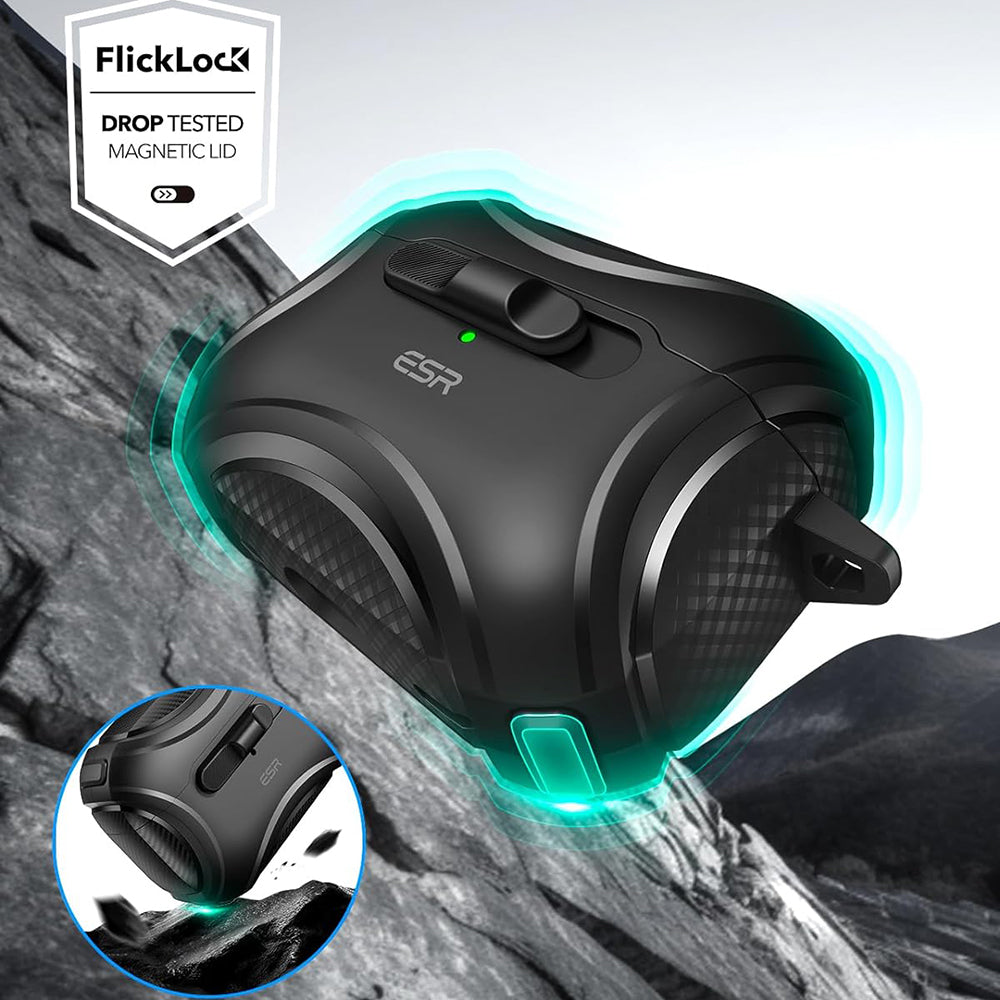 Pouzdro ESR Cyber pro Apple AirPods Pro Series, černé