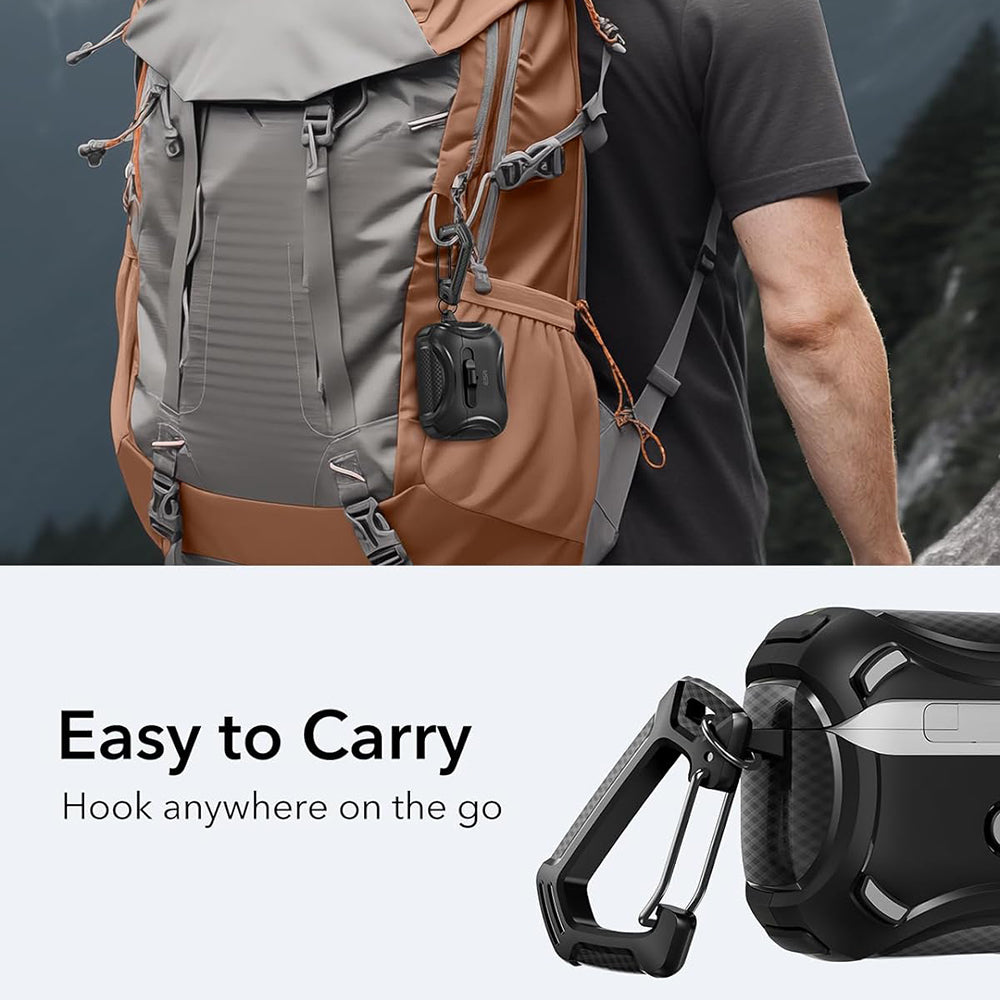 Pouzdro ESR Cyber pro Apple AirPods Pro Series, černé