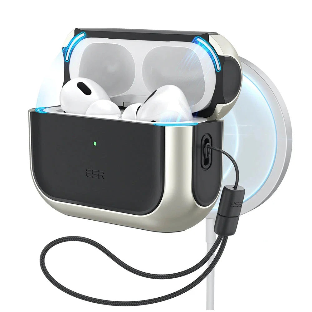Pouzdro ESR Orbit Hybrid pro Apple AirPods Pro 3, šedé