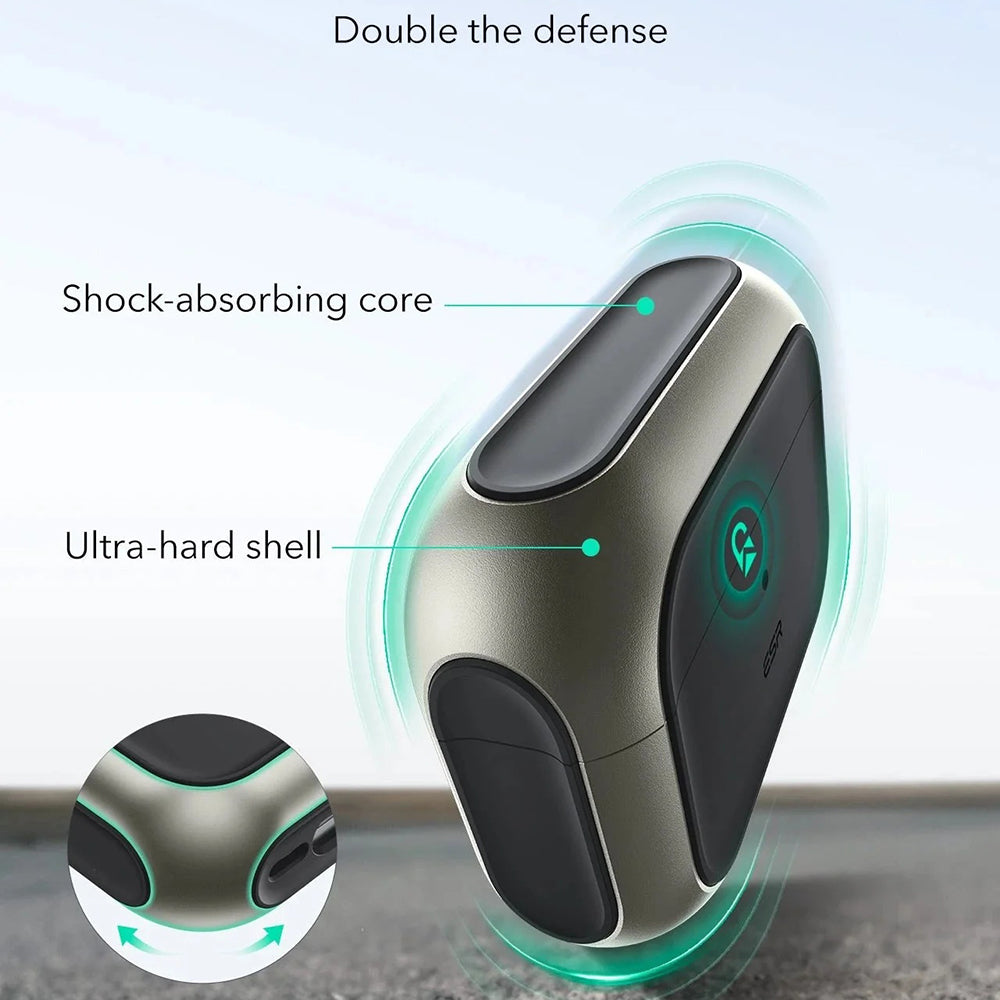 Pouzdro ESR Orbit Hybrid pro Apple AirPods Pro 3, šedé