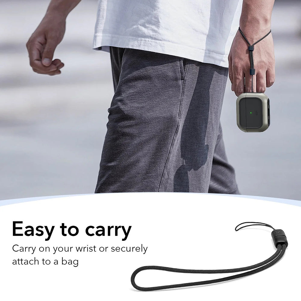 Pouzdro ESR Orbit Hybrid pro Apple AirPods Pro 3, šedé