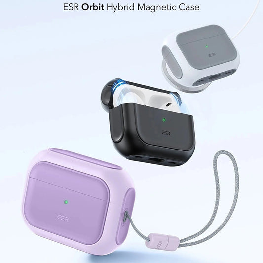 Pouzdro ESR Orbit Hybrid pro Apple AirPods Pro 3, Fialové