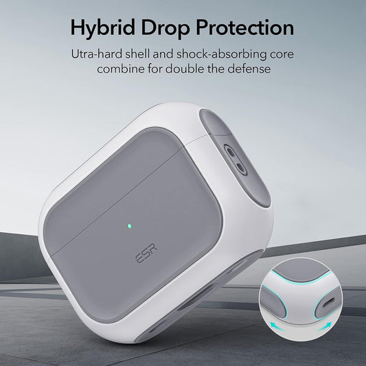 Pouzdro ESR Orbit Hybrid pro Apple AirPods Pro Series, Bílá