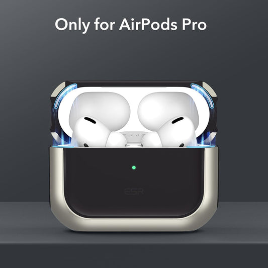 Pouzdro ESR Orbit Hybrid pro Apple AirPods Pro Series, šedé