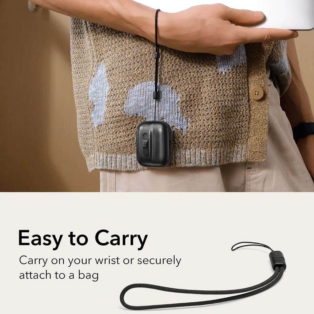 Pouzdro ESR Pulse Magnetic FlickLock pro Apple AirPods Pro 3, Šedé