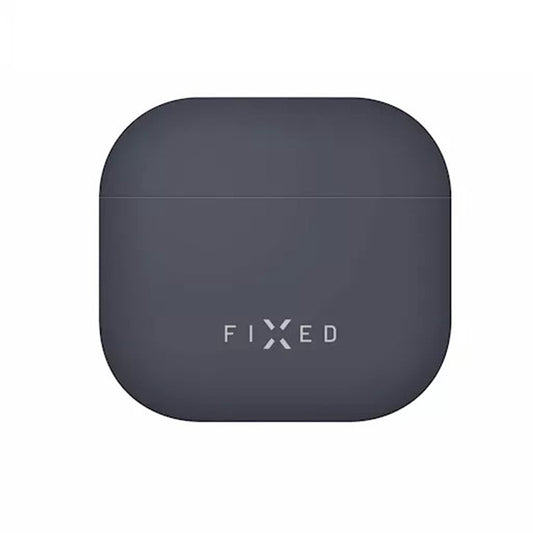 Pouzdro Fixed Silky pro Apple AirPods 4, Modrá