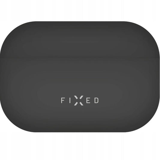Pouzdro Fixed Silky pro Apple AirPods 4, Černá