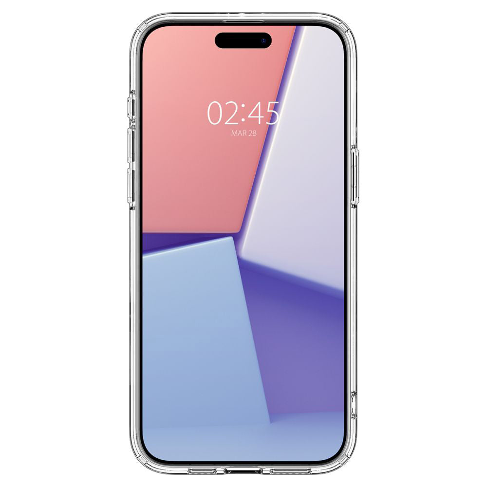 Pouzdro MagSafe pro Apple iPhone 15 Pro Max, Spigen, Ultra Hybrid, Bílá ACS06576