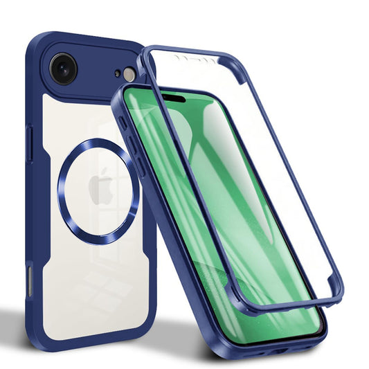 Pouzdro MagSafe pro Apple iPhone 17 Air, Techsuit, ColorVerse 360, Modrá