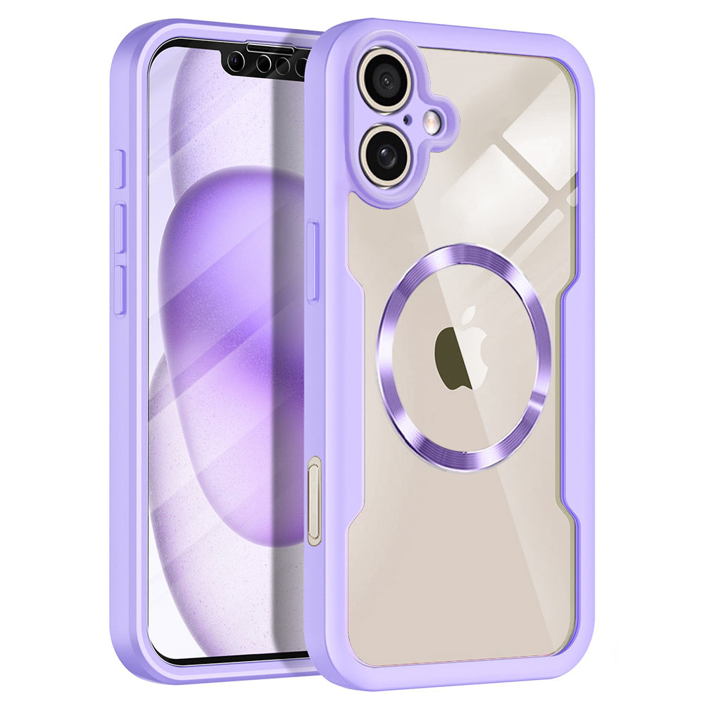 Pouzdro MagSafe pro Apple iPhone 17, Techsuit, ColorVerse 360, Fialová