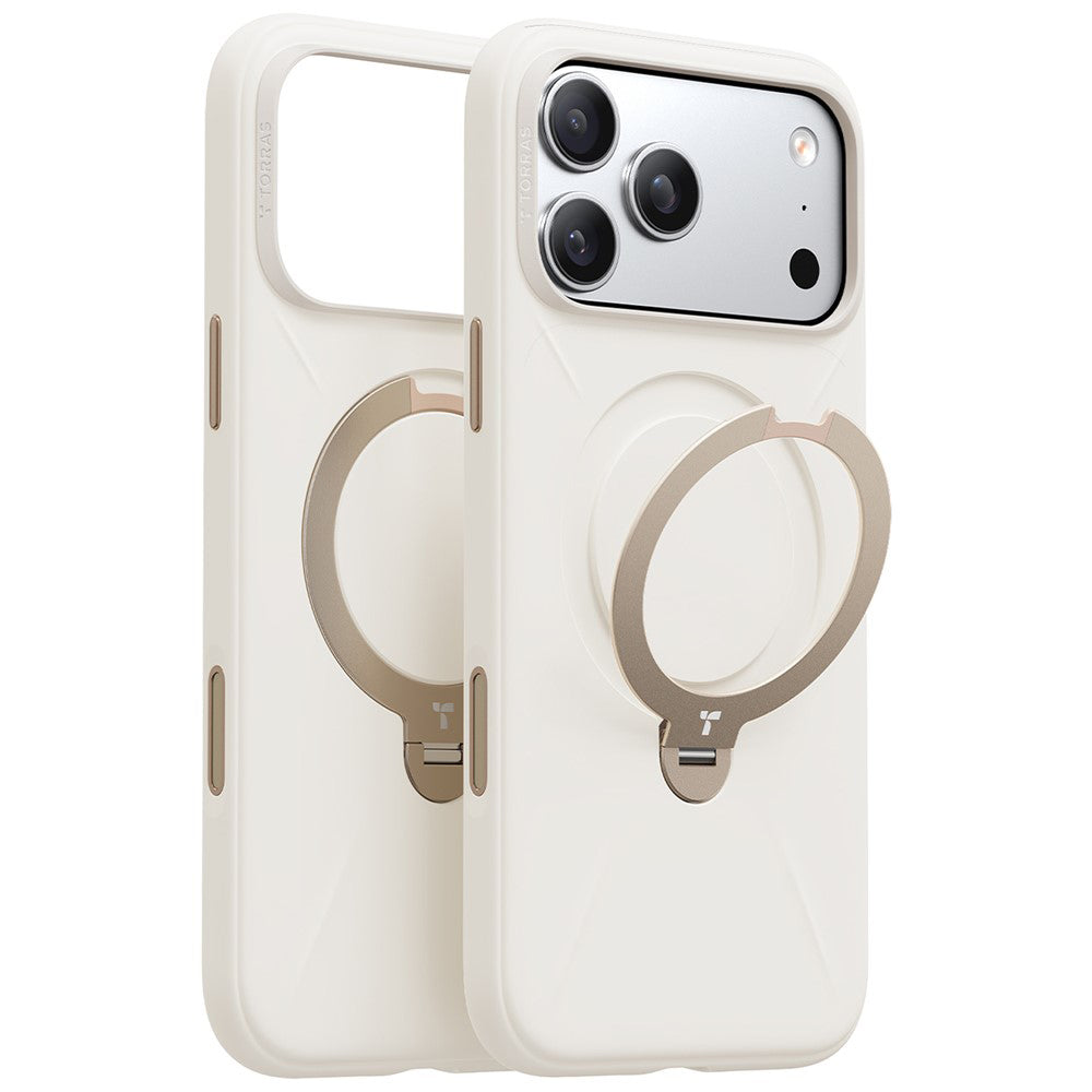 Pouzdro MagSafe pro Apple iPhone 17 Pro Max, Torras, QPRO Silicone, Bílá