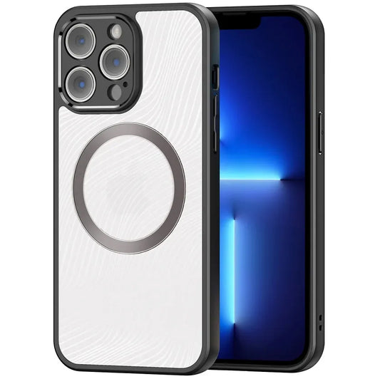 Pouzdro MagSafe pro Apple iPhone 14 Pro Max, DUX DUCIS, Aimo Mag, černé