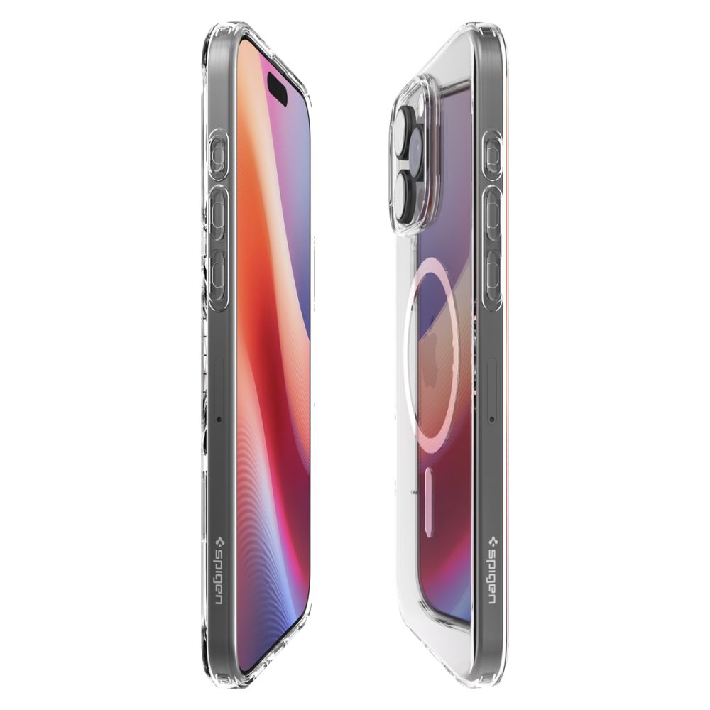Pouzdro MagSafe pro Apple iPhone 16 Pro Max, Spigen, Liquid Crystal, průhledné ACS08387