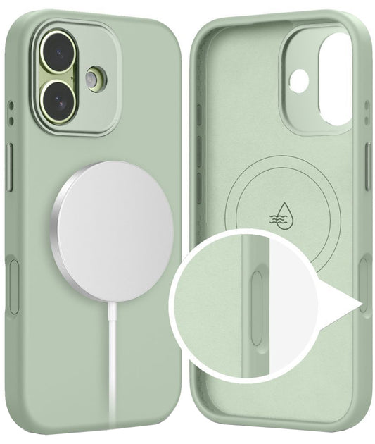 Pouzdro MagSafe pro Apple iPhone 17, Tech-Protect, Uniq, Zelená