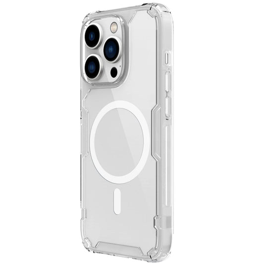 Pouzdro MagSafe pro Apple iPhone 16 Pro, Nillkin, Nature Pro, průhledné
