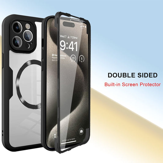 Pouzdro MagSafe pro Apple iPhone 17 Air, Techsuit, ColorVerse 360, Modrá