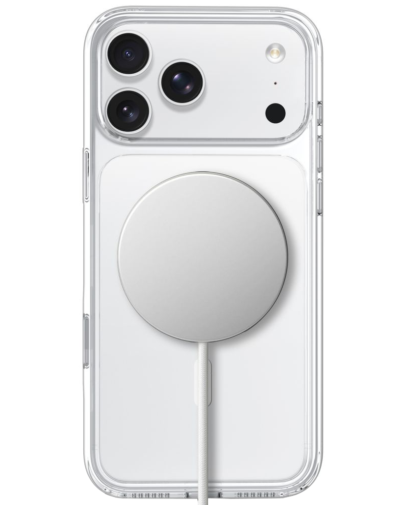 MagSafe pouzdro pro Apple iPhone 18 Pro / 17 Pro, Tech-Protect, Flexair Hybrid CC, průhledné