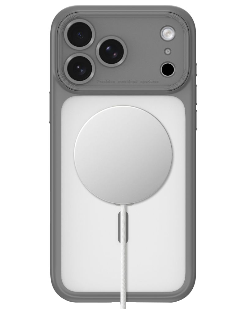 Pouzdro MagSafe pro Apple iPhone 18 Pro Max / 17 Pro Max, Tech-Protect, MagPeak CC, matně šedé
