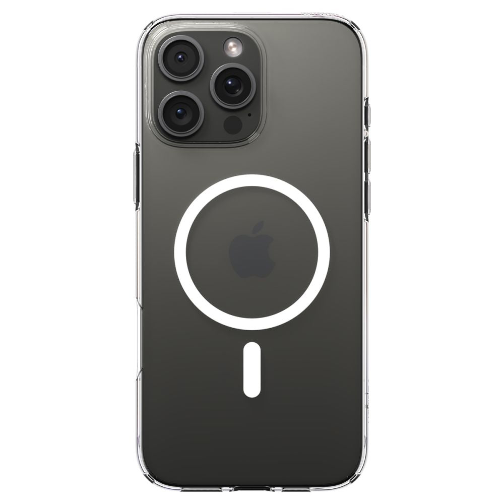 Pouzdro MagSafe pro Apple iPhone 16 Pro Max, Spigen, Liquid Crystal, průhledné ACS08387
