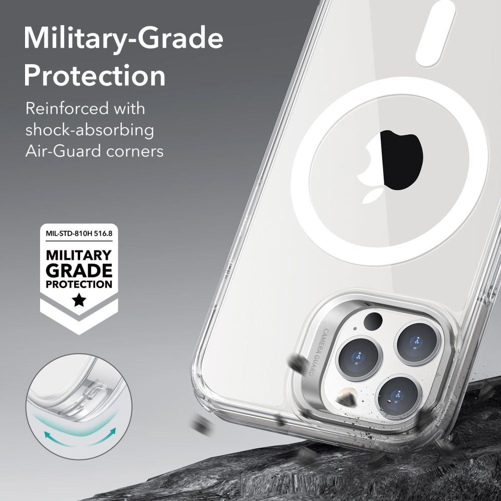 Pouzdro MagSafe pro Apple iPhone 14 Pro, ESR, Classic Kickstand, Průhledné