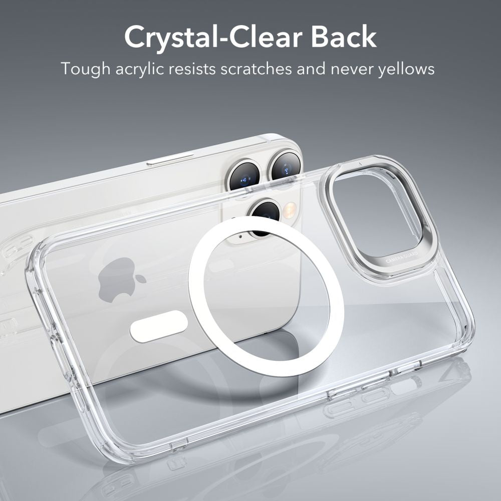 Pouzdro MagSafe pro Apple iPhone 14 Pro, ESR, Classic Kickstand, Průhledné