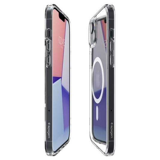 Pouzdro MagSafe pro Apple iPhone 14, Spigen, Ultra Hybrid, Bílá ACS05048