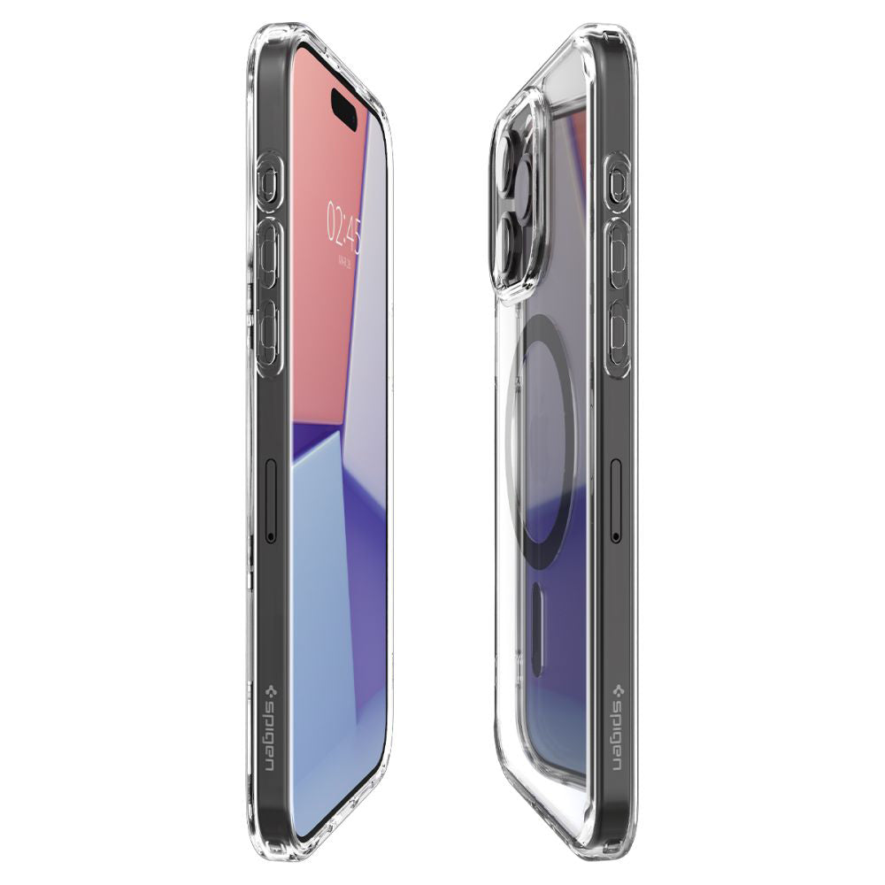 Pouzdro MagSafe pro Apple iPhone 15 Pro Max, Spigen, Ultra Hybrid, Černé ACS06577