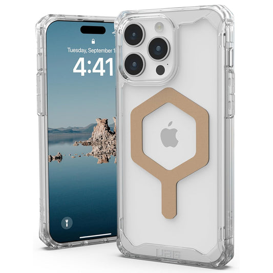MagSafe pouzdro pro Apple iPhone 15 Pro Max, Urban Armor Gear, Plyo, Zlaté