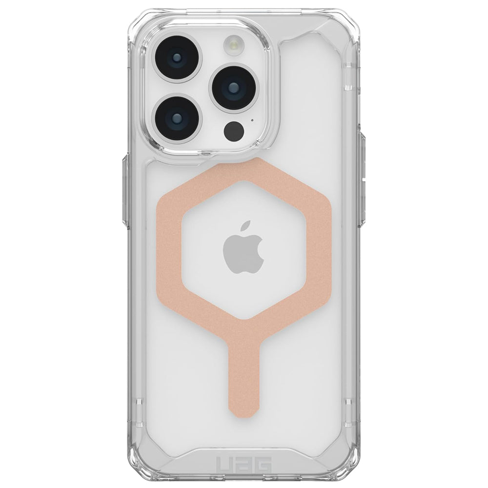 MagSafe pouzdro pro Apple iPhone 15 Pro, Urban Armor Gear, Plyo, Růžově zlatá