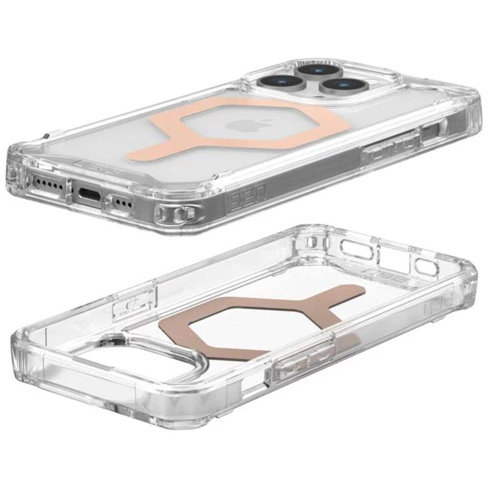MagSafe pouzdro pro Apple iPhone 15 Pro, Urban Armor Gear, Plyo, Růžově zlatá