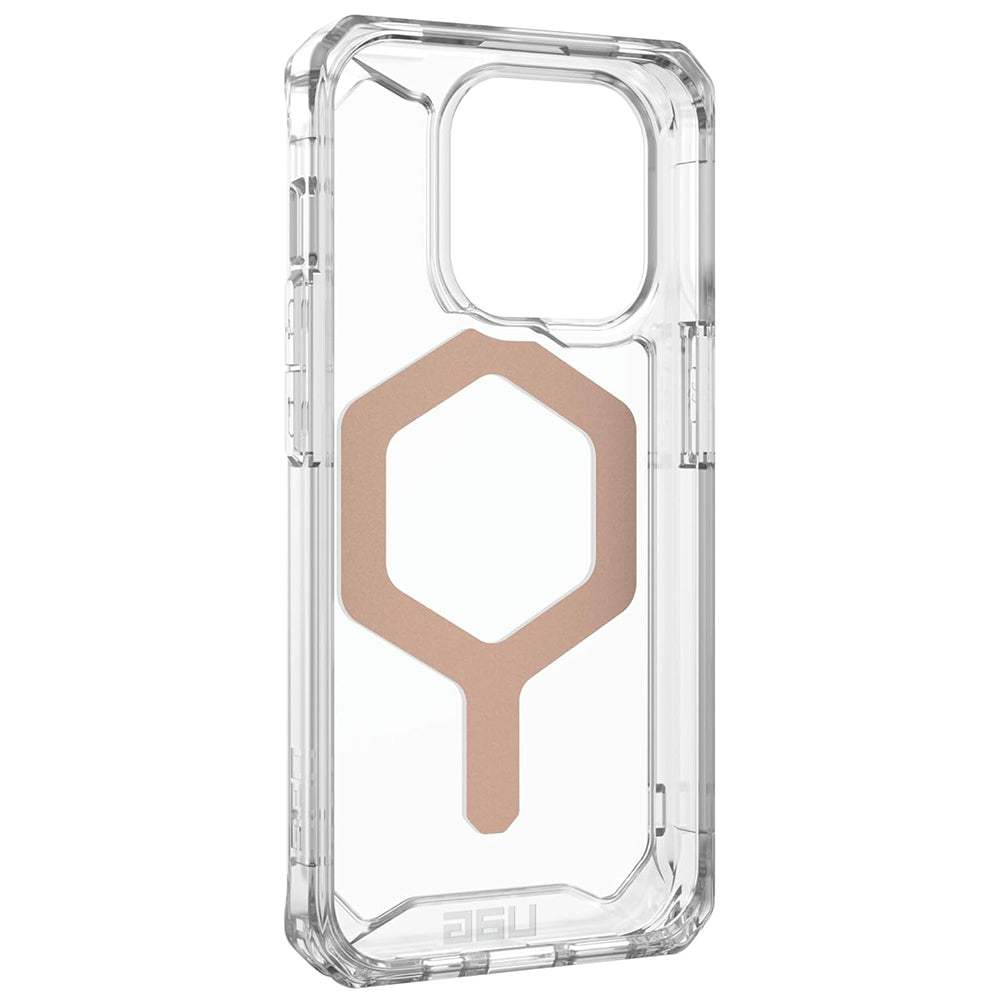 MagSafe pouzdro pro Apple iPhone 15 Pro, Urban Armor Gear, Plyo, Růžově zlatá