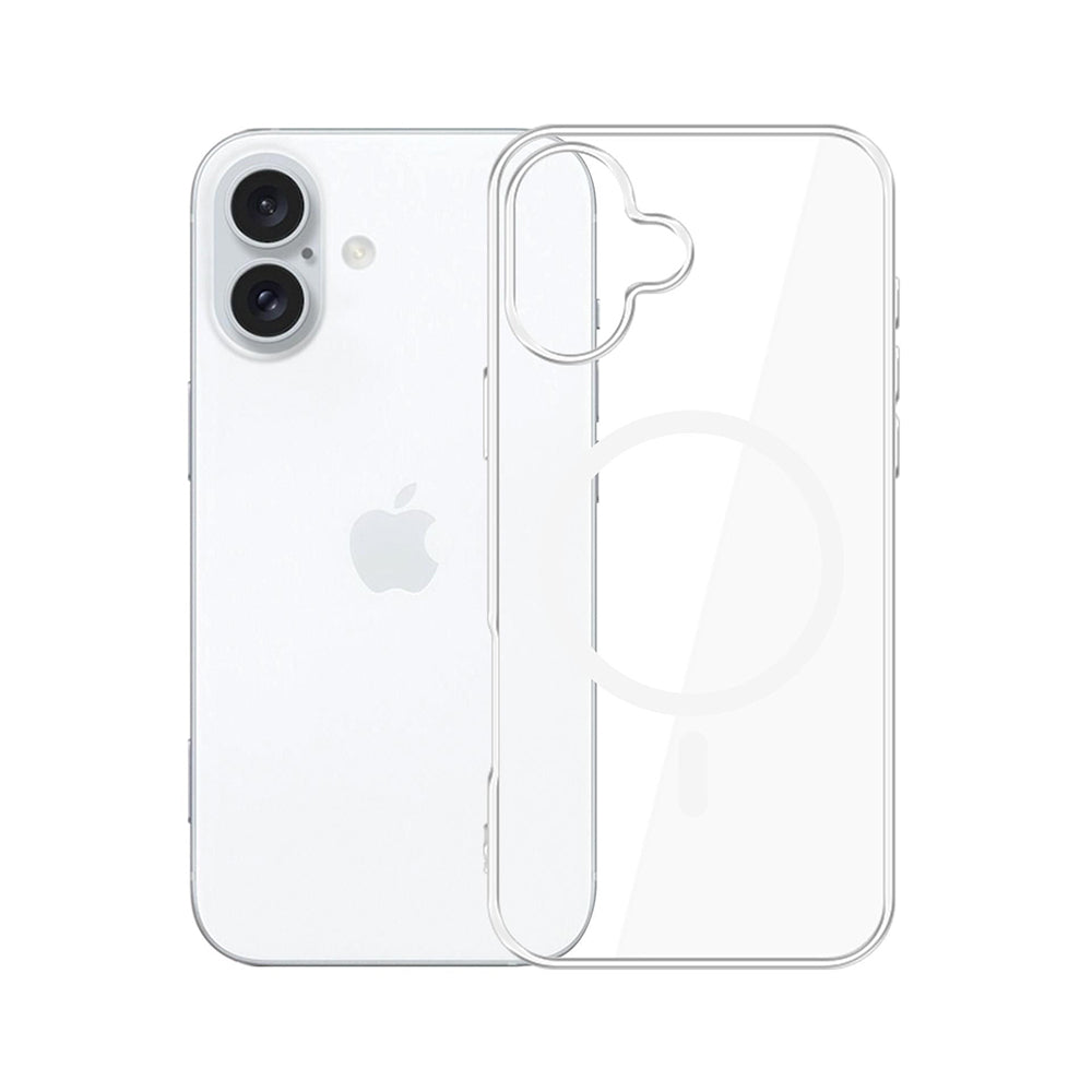 MagSafe pouzdro pro Apple iPhone 16, 3MK, Clear MagCase, Průhledné